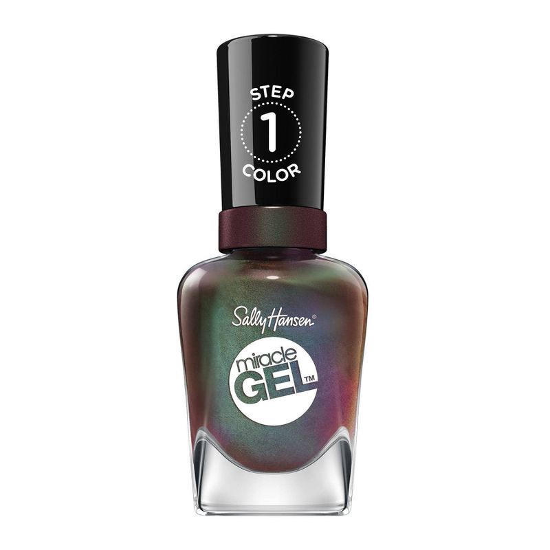 slide 1 of 1, Sally Hansen Miracle Gel Nail Colr Holllaa-gram, 50 fl oz