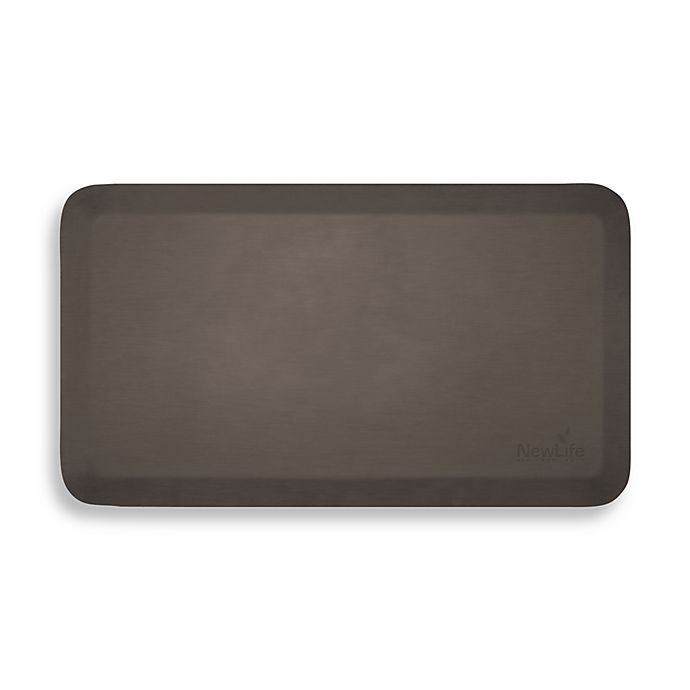 slide 1 of 1, GelPro NewLife Bio-Foam Comfort Mat - Stone, 20 in x 32 in