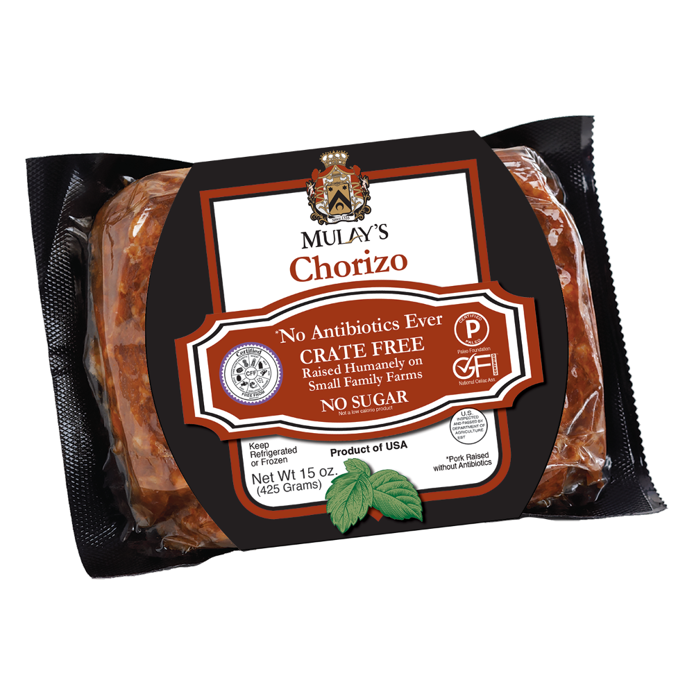 slide 1 of 2, Mulay's Chorizo, 15 oz