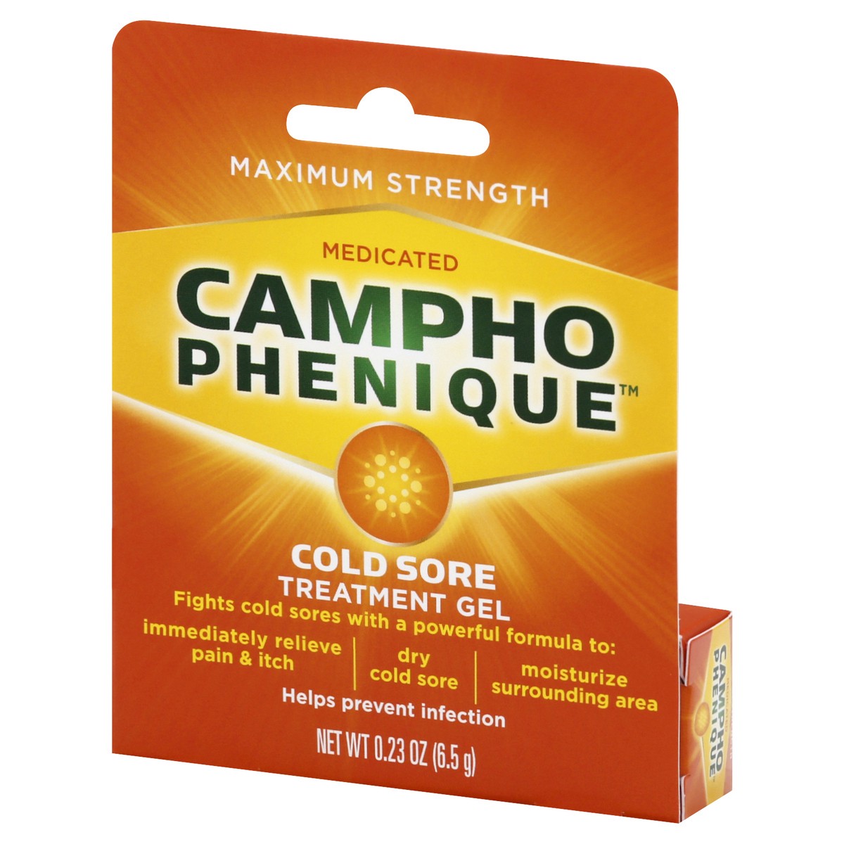 slide 9 of 9, Campho-Phenique Cold Sore Treatment Gel, 0.23 oz