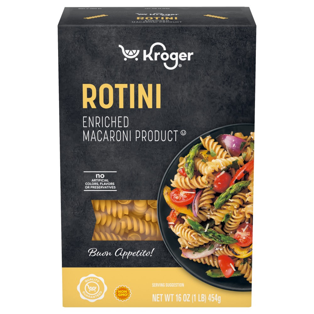 slide 1 of 2, Kroger Salad Rotini Pasta - 16 oz, 16 oz
