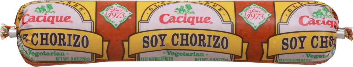 slide 3 of 9, Cacique Gluten Free Soy Chorizo 8 oz, 8 oz