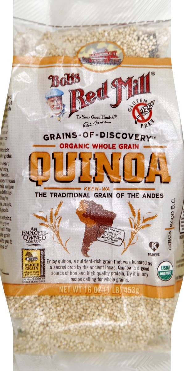 slide 5 of 6, Bob's Red Mill Quinoa, 16 oz