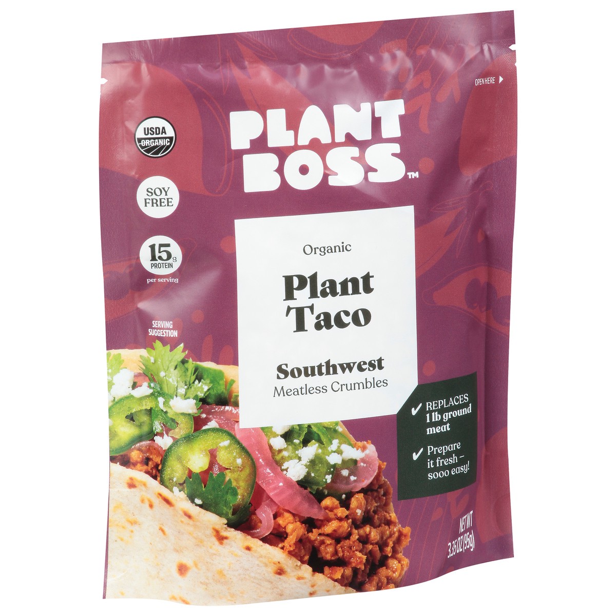 slide 4 of 9, Plant Boss Taco Plant Southwest 3.35 Oz, 35 oz