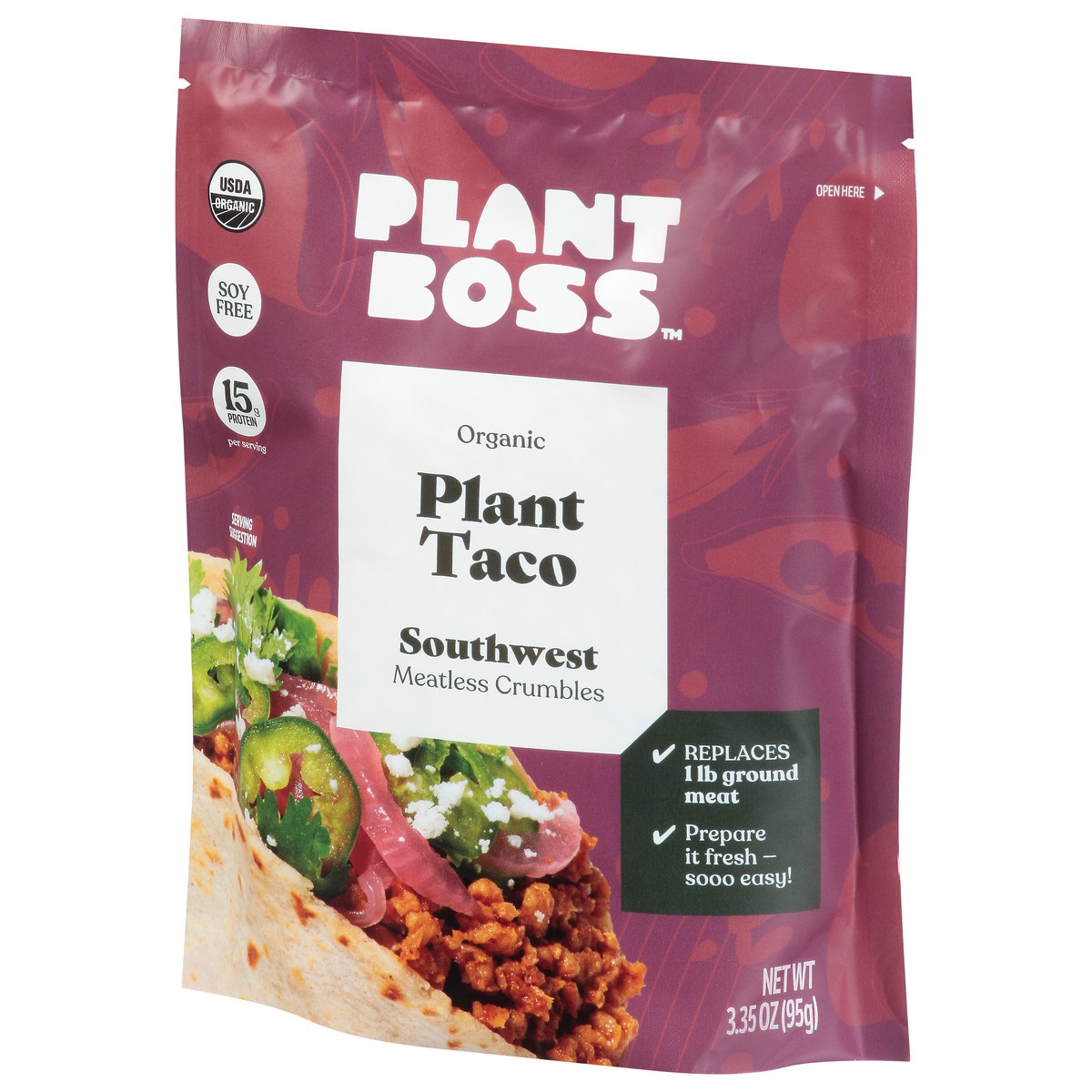 slide 6 of 9, Plant Boss Taco Plant Southwest 3.35 Oz, 35 oz