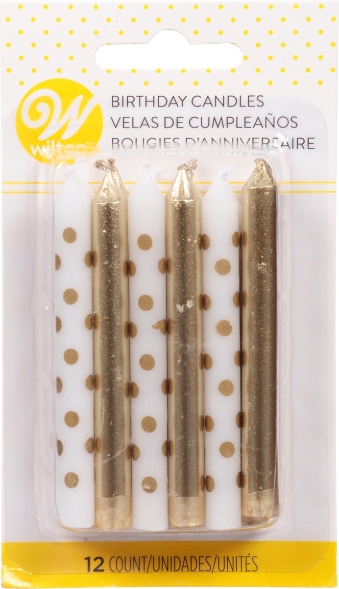 slide 11 of 12, Wilton Birthday Candles 12 ea, 12 ct
