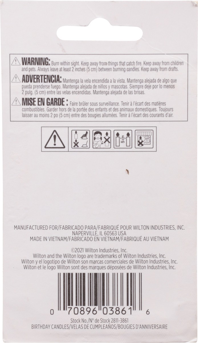 slide 12 of 12, Wilton Birthday Candles 12 ea, 12 ct