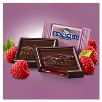 slide 17 of 17, Ghirardelli Raspberry Dark Chocolate Squares 5.32 oz, 5.32 oz