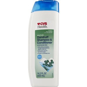 slide 1 of 1, CVS Health Itchy Scalp Dandruff Shampoo & Conditioner, 14.2 Oz, 14.2 oz