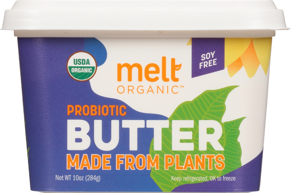 slide 9 of 11, Melt Organic Probiotic Organic Buttery Spread, 10 oz