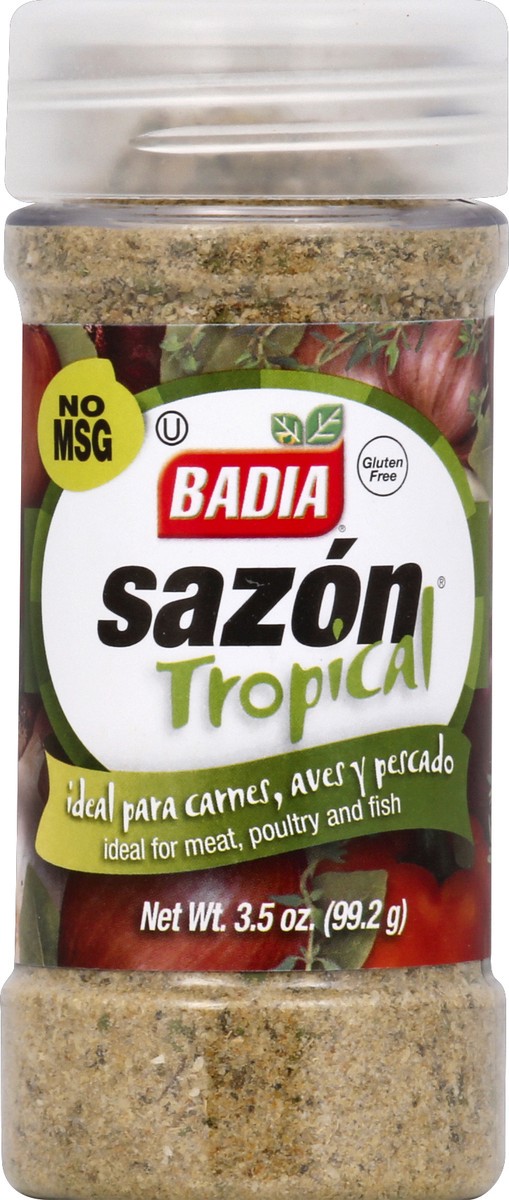 slide 2 of 2, Badia Sazon Tropical, 3.5 oz