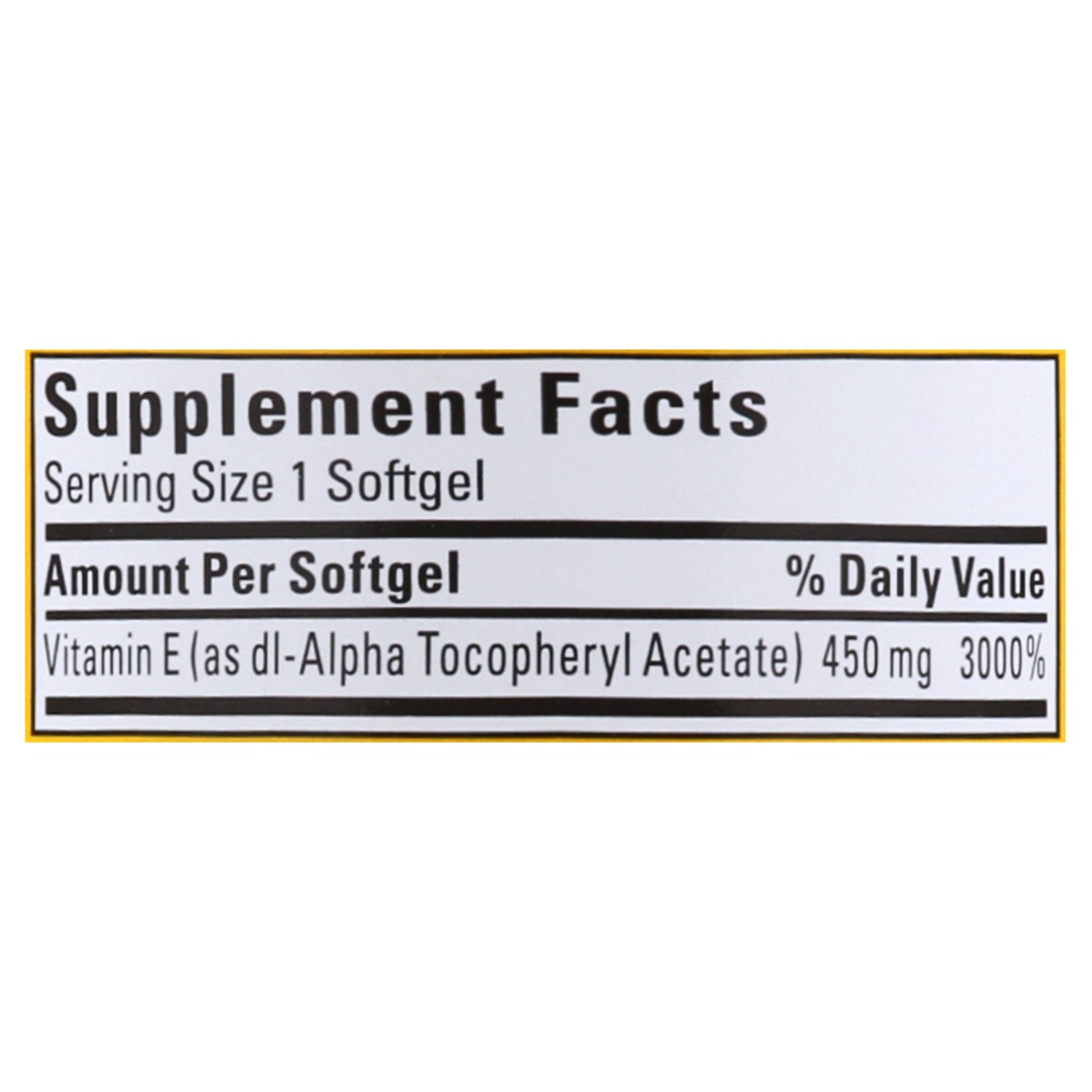 slide 3 of 12, Nature Made Vitamin E 450 mg (1000 IU) dl-Alpha, Dietary Supplement for Antioxidant Support, 60 Softgels, 60 Day Supply, 60 ct