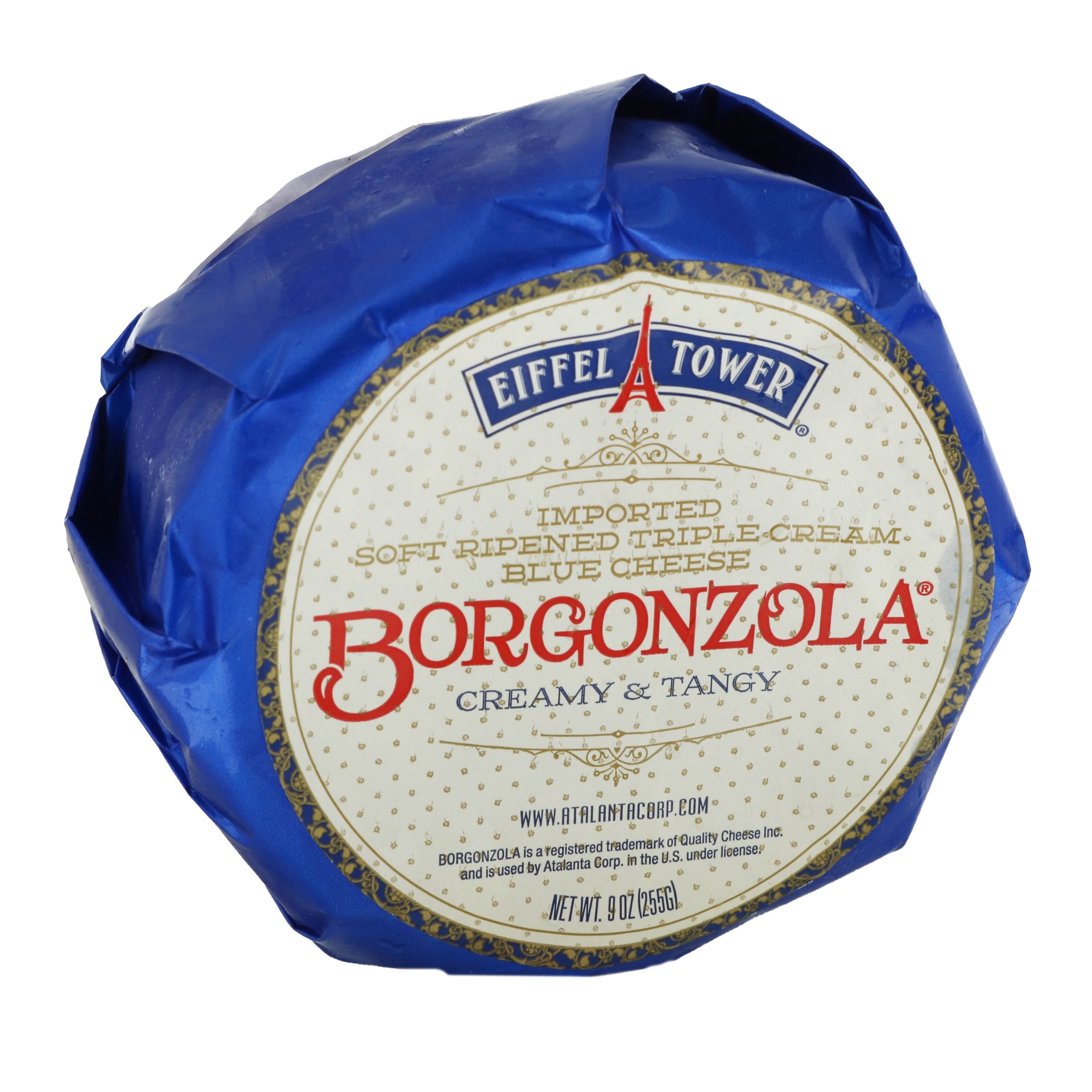 slide 1 of 1, Eiffel Tower Baby Borgonzola Cheese, 9 oz