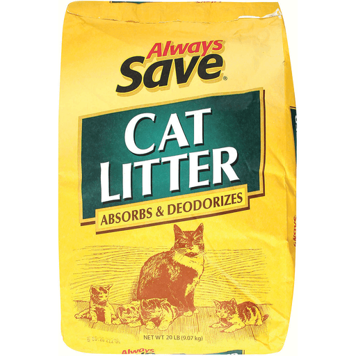 slide 1 of 1, Always Save Natural Cat Litter, 20 lb