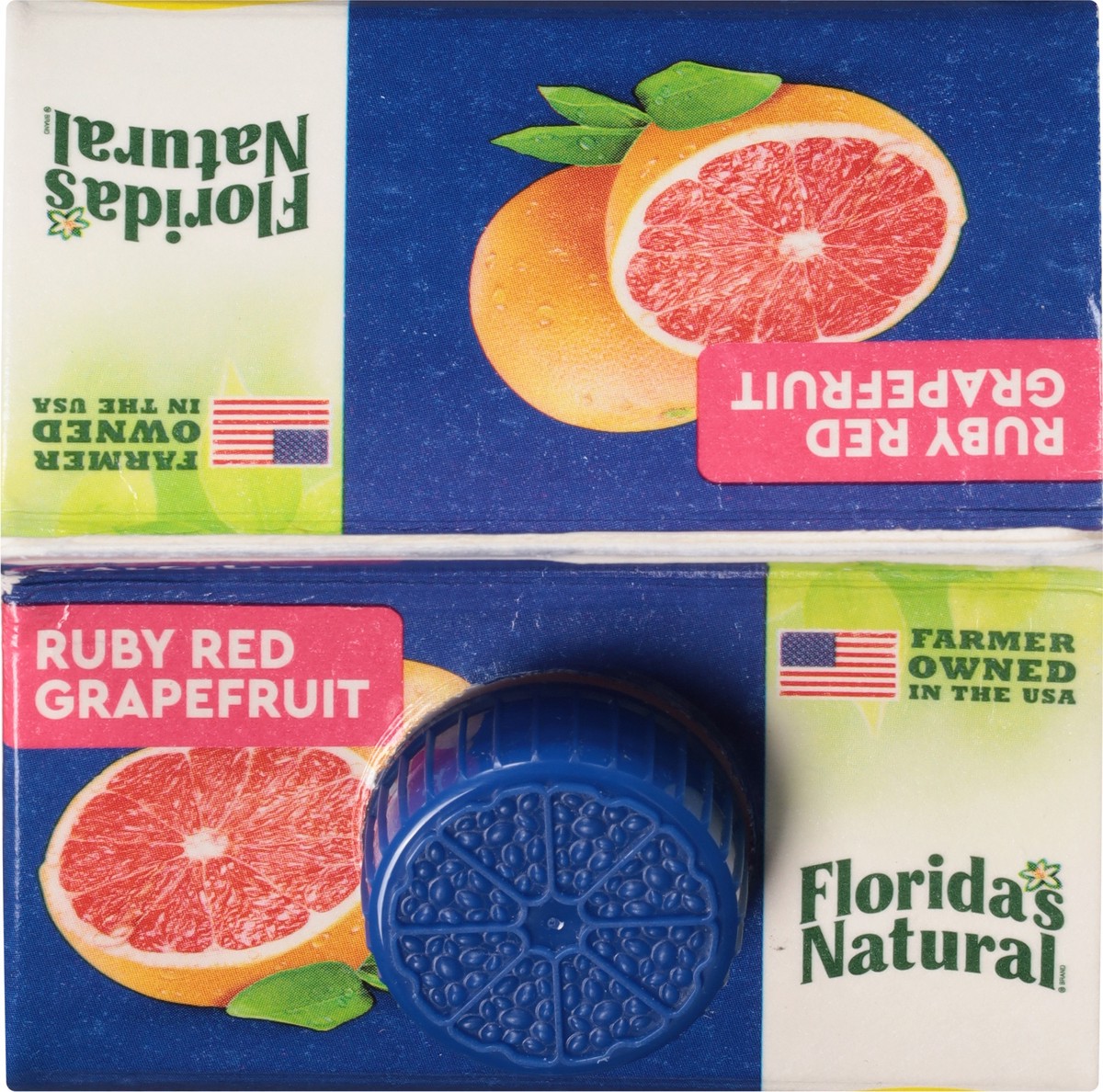 slide 9 of 9, Florida's Natural 100% Premium Ruby Red Grapefruit Juice with Calcium 52 fl oz, 52 fl oz