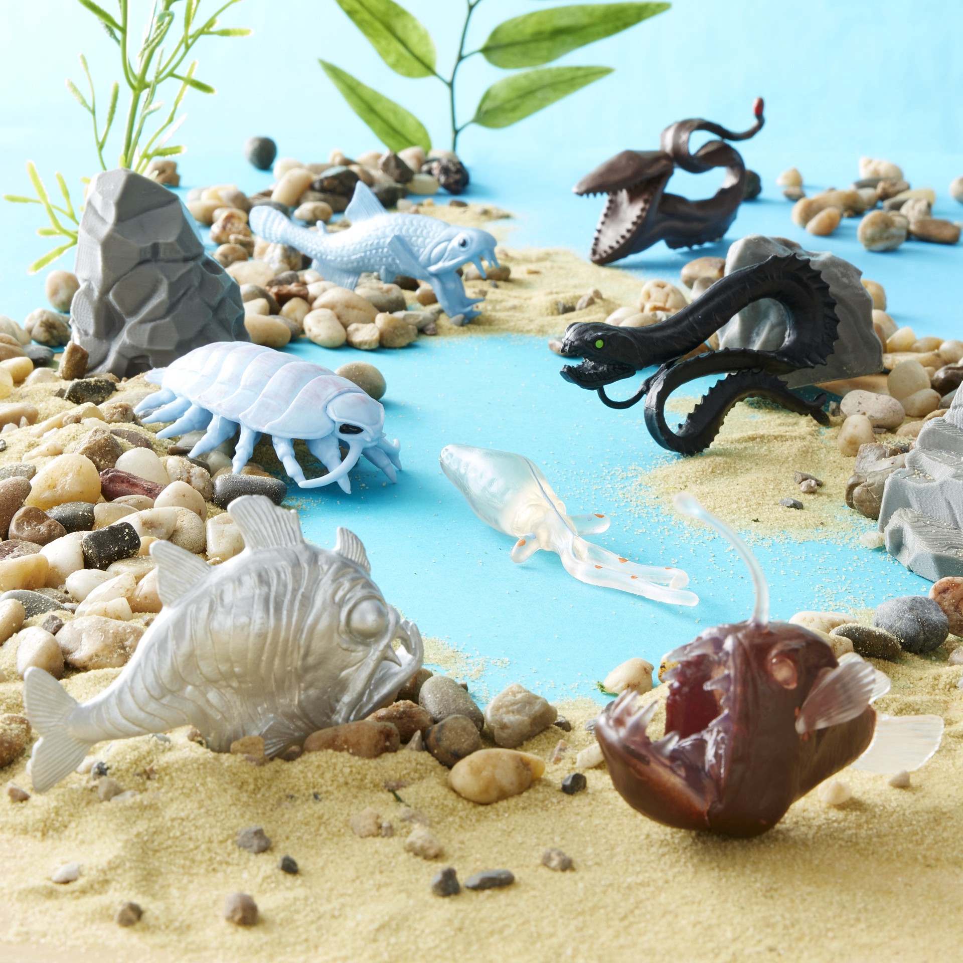 slide 2 of 3, Safari Ltd. Safari Ltd Toobs Deep Sea Creatures, 1.56 in x 1.56 in x 12.87 in