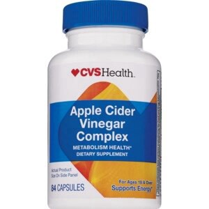 slide 1 of 1, CVS Health Apple Cider Vinegar Complex Capsules, 84 Ct, 1 ct