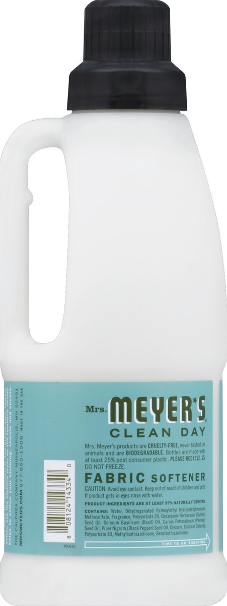 slide 3 of 3, Mrs. Meyer's Fabric Softener 32 oz, 32 oz