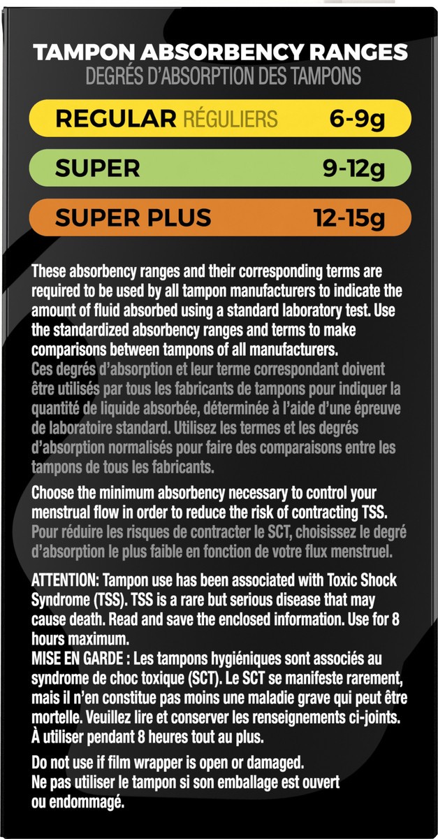 slide 7 of 9, U by Kotex Click Super Plus Compact Unscented Tampons 16 ea, 16 ct
