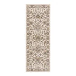 Gertmenian Aria Arcadia, 26 in x 72 in, Ivory