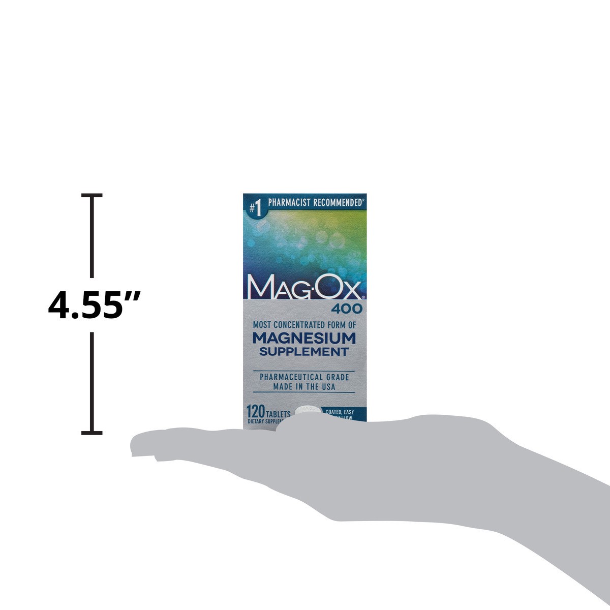 slide 3 of 15, Mag-Ox 400 Tablets Magnesium Supplement 120 ea, 120 ct