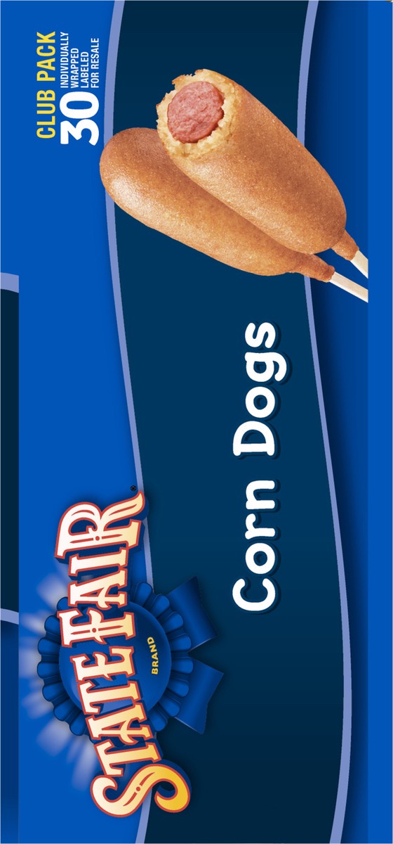 slide 4 of 13, State Fair Corn Dogs, 30 Count (Frozen), 2.27 kg