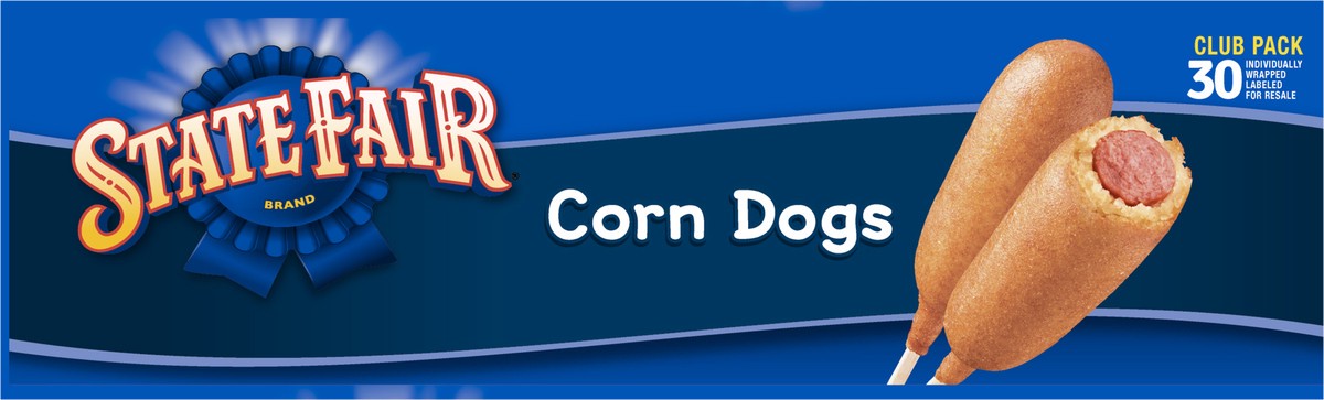 slide 5 of 13, State Fair Corn Dogs, 30 Count (Frozen), 2.27 kg