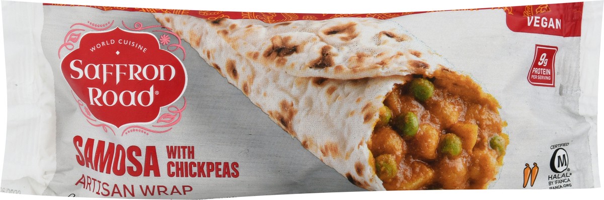 slide 2 of 14, Saffron Road Samosa with Chickpeas 5.5 oz, 5.5 oz