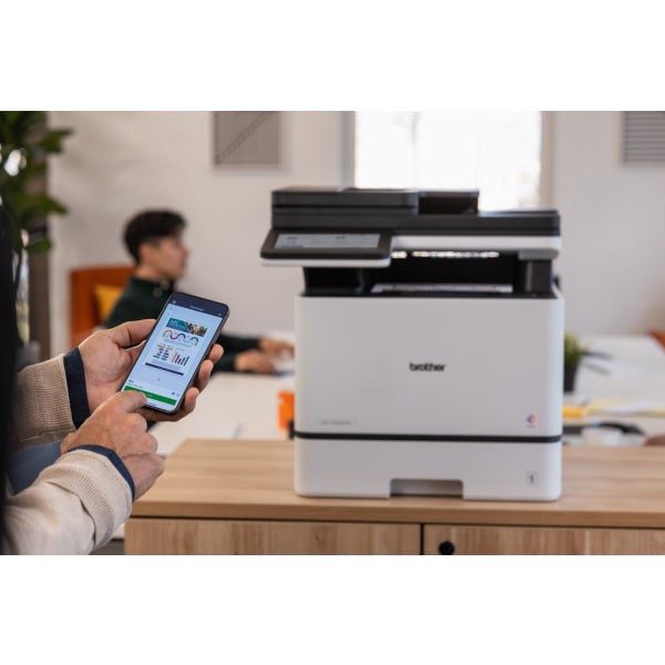 slide 2 of 4, Brother MFC-L8930CDW Wireless Business Color Laser All-in-One Printer with Duplex Print, Scan, Copy, Low-Cost Printing, Advanced Security Features, 1 ct
