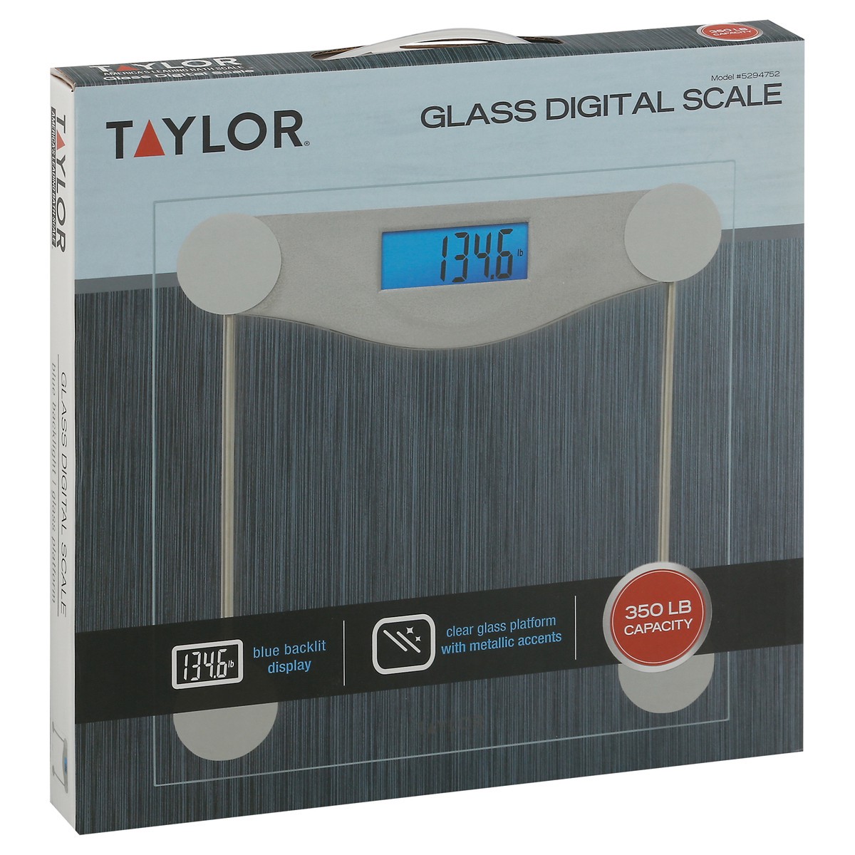 slide 4 of 12, Taylor Digital Scale, Glass, 1 ct
