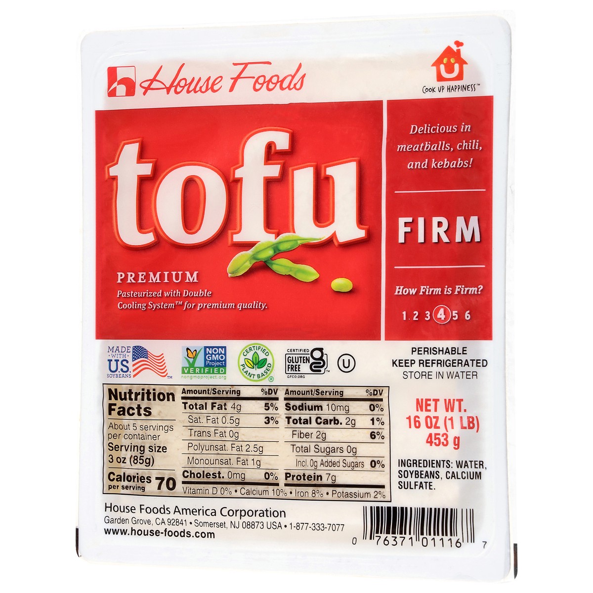 slide 2 of 4, Hillshire Farm Firm Tofu, 16 oz