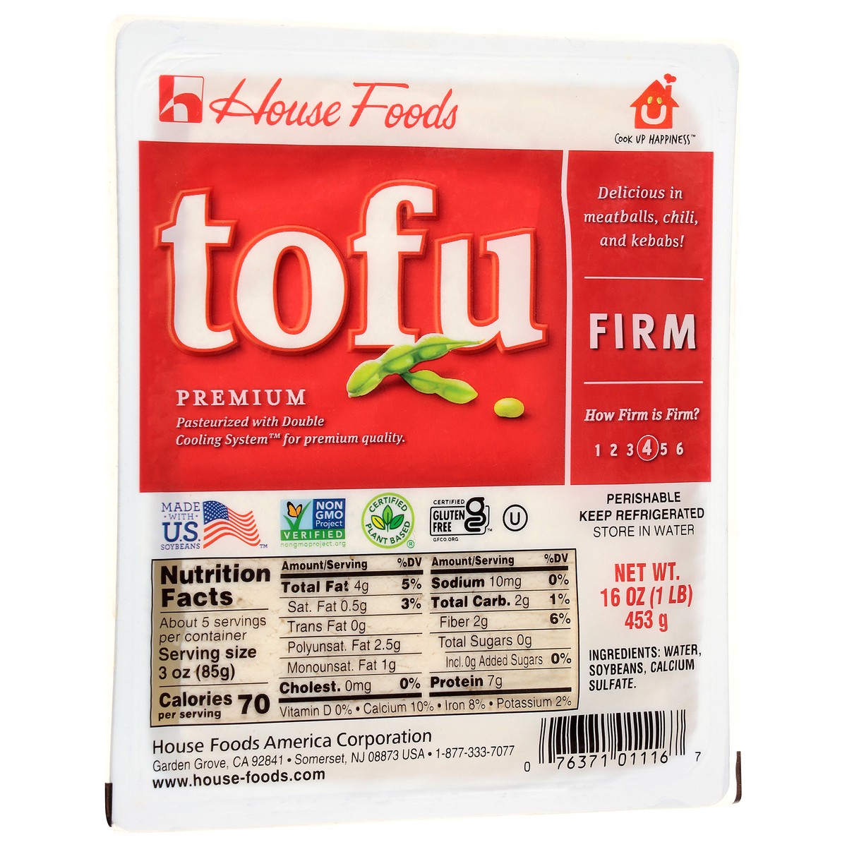 slide 4 of 4, Hillshire Farm Firm Tofu, 16 oz