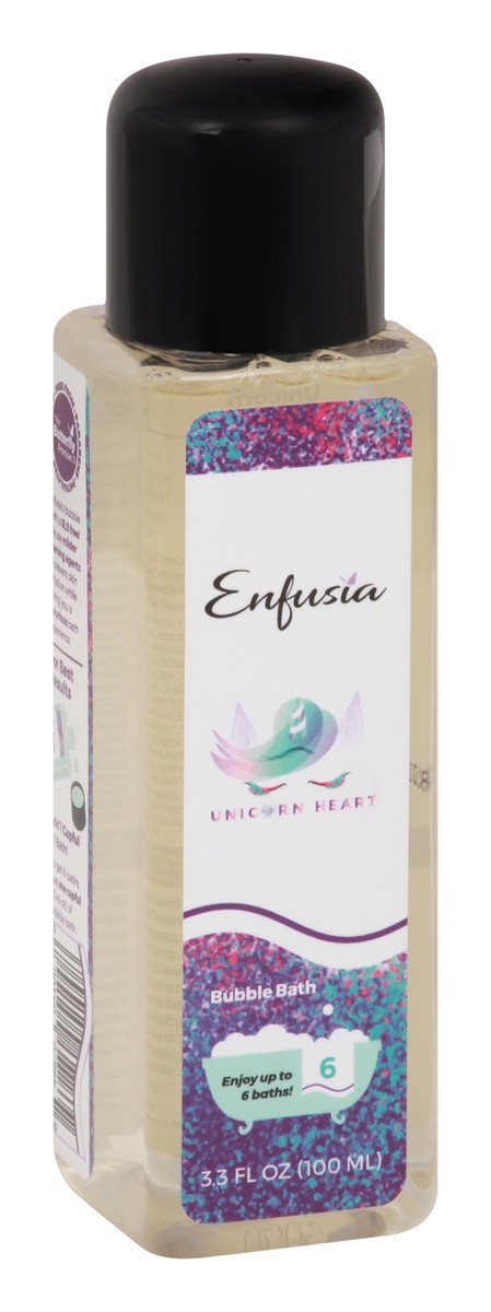 slide 4 of 9, Enfusia Unicorn Heart Bubble Bath, 3.3 oz