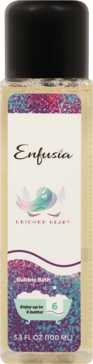 slide 6 of 9, Enfusia Unicorn Heart Bubble Bath, 3.3 oz