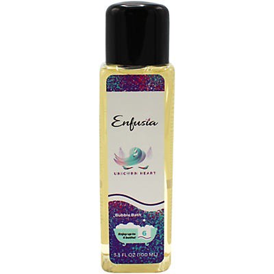 slide 1 of 9, Enfusia Unicorn Heart Bubble Bath, 3.3 oz