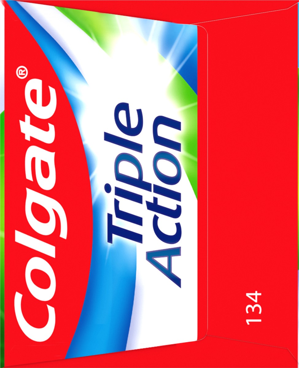 slide 6 of 7, Colgate Triple Action Toothpaste Original Mint 1-Pack, 1 ct