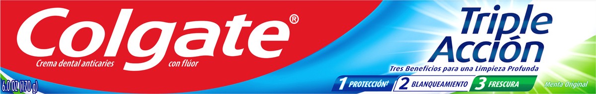 slide 7 of 7, Colgate Triple Action Toothpaste Original Mint 1-Pack, 1 ct