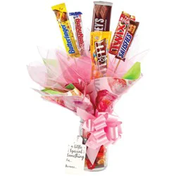 BLOOMS by H-E-B Chocolate Lovers Candy Bouquet