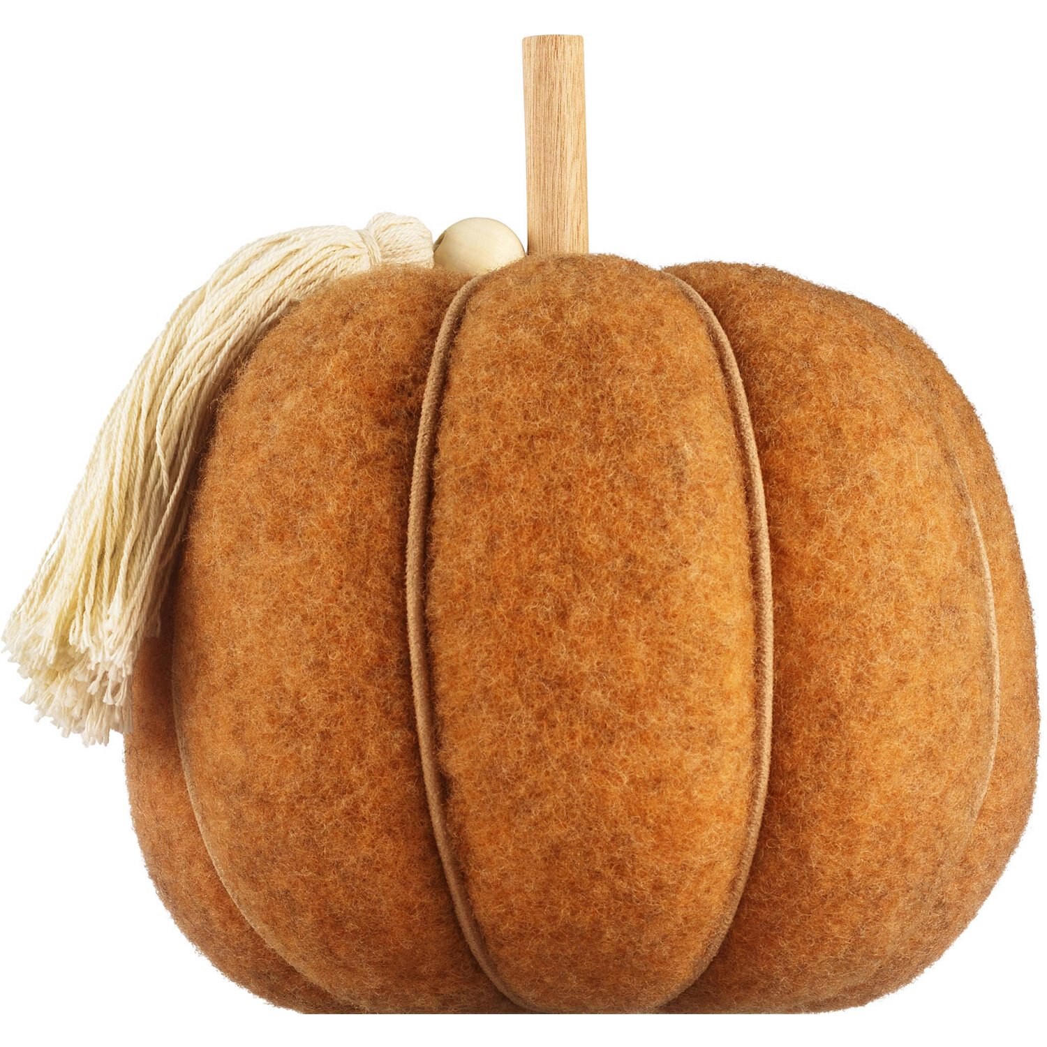 slide 2 of 2, Fall Fest Felt Pumpkin, Assorted Colors, 6.75 In, 1 ct