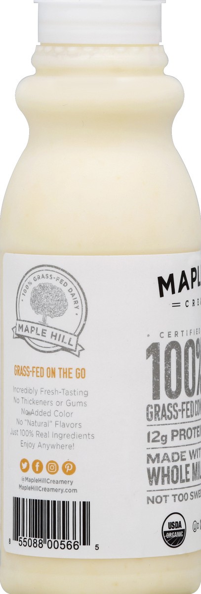 slide 2 of 4, Maple Hill Creamery Yogurt 12 oz, 12 fl oz