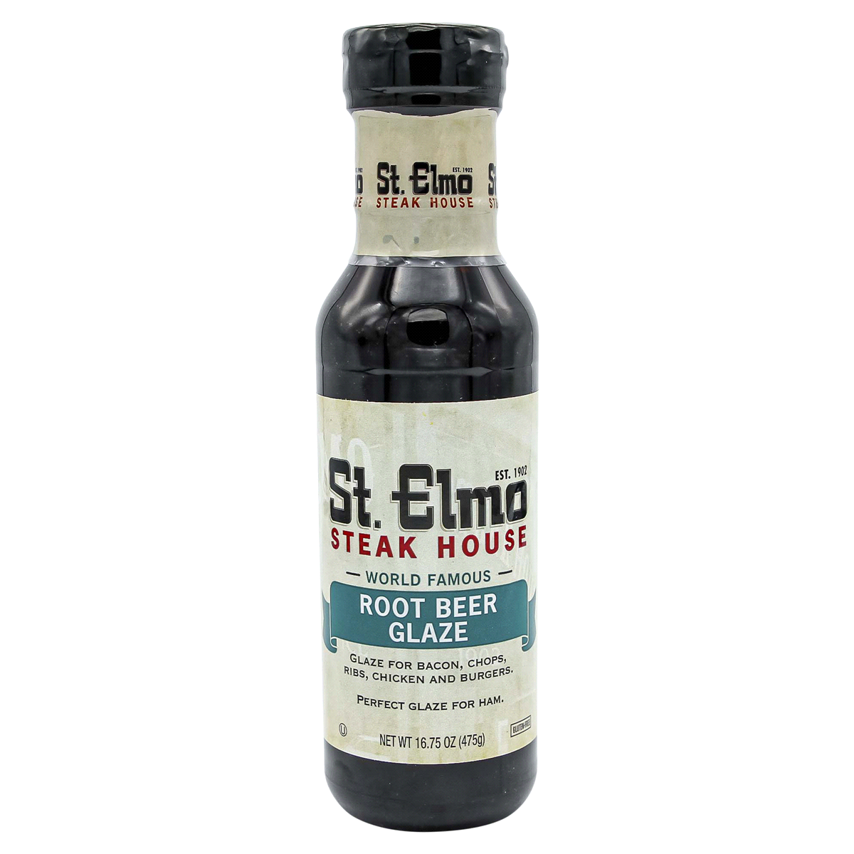 slide 1 of 5, St. Elmo Steak House Root Beer Glaze, 16.75 oz