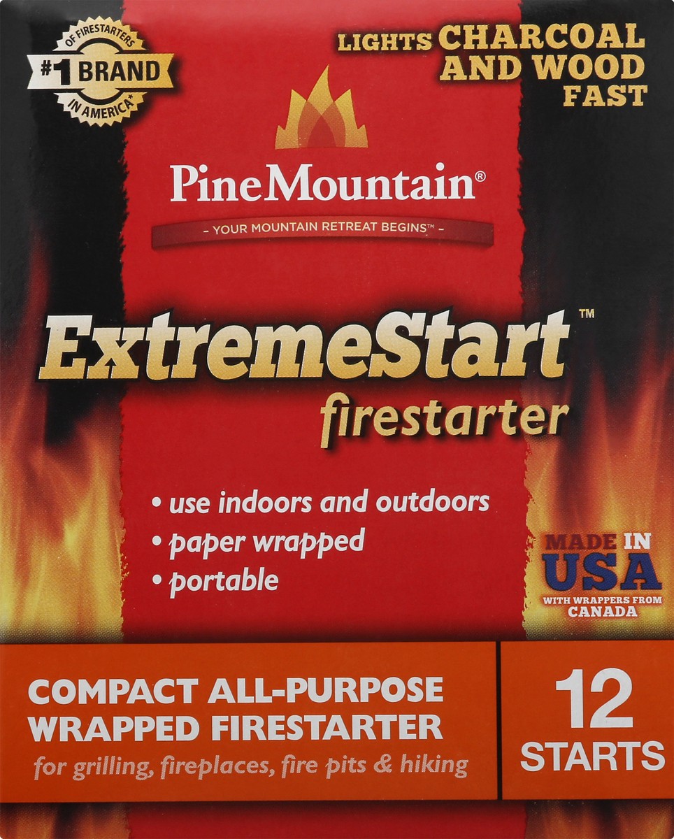 slide 6 of 11, Pine Mountain Extremestart Firestarter 12 ea, 12 ct