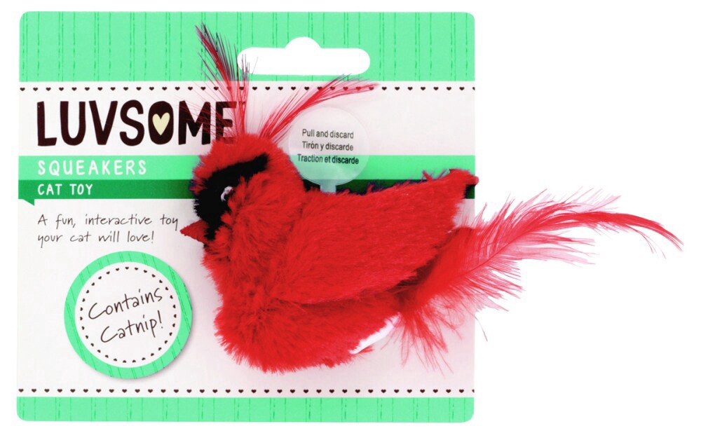 slide 2 of 2, Luvsome Squeakers Cat Toy, 1 ct