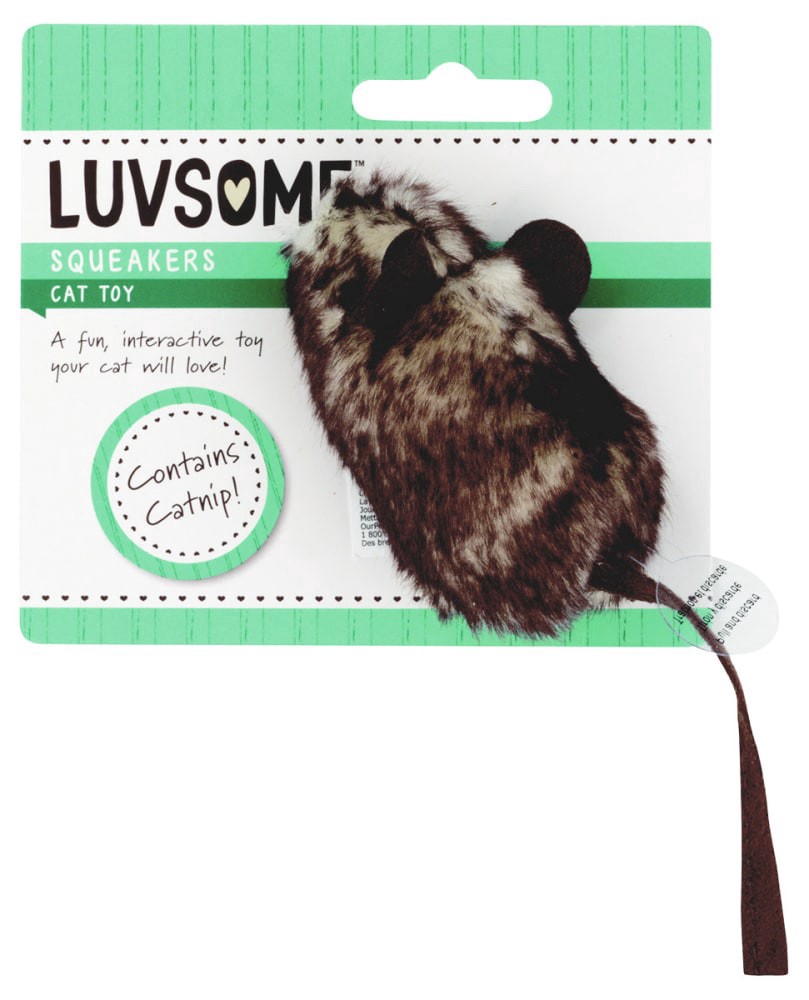 slide 1 of 2, Luvsome Squeakers Cat Toy, 1 ct