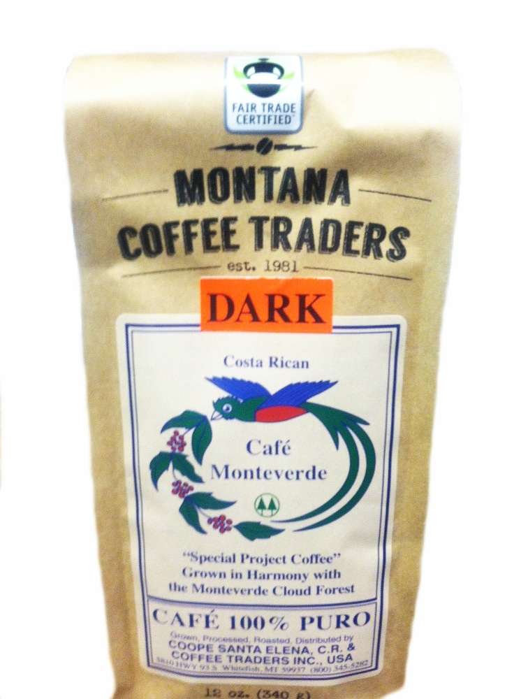 slide 1 of 1, Montana Coffee Traders Coffee Monteverde Dark Roast - 12 Oz, 12 oz