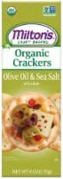 Milton's Organic Crackers Olive Oil & Sea Salt