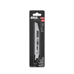 SKIL The UGLY 6 in. 8/14 TPI Metal Cutting Reciprocating Saw Blade, 5-Pack