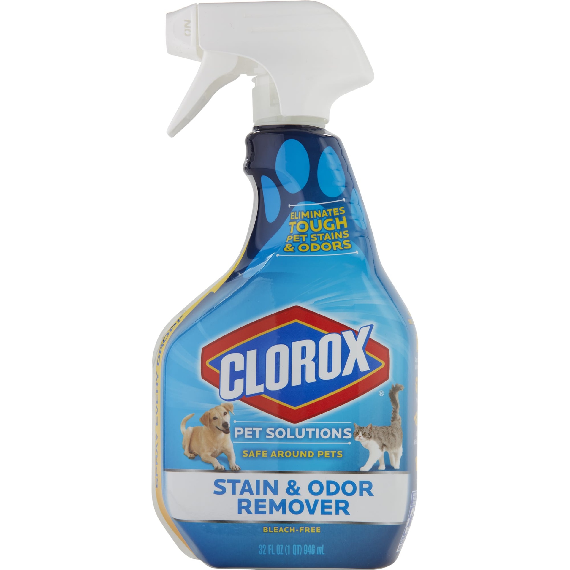 slide 1 of 1, Clorox Stain & Odor Remover Spray, 32 fl oz