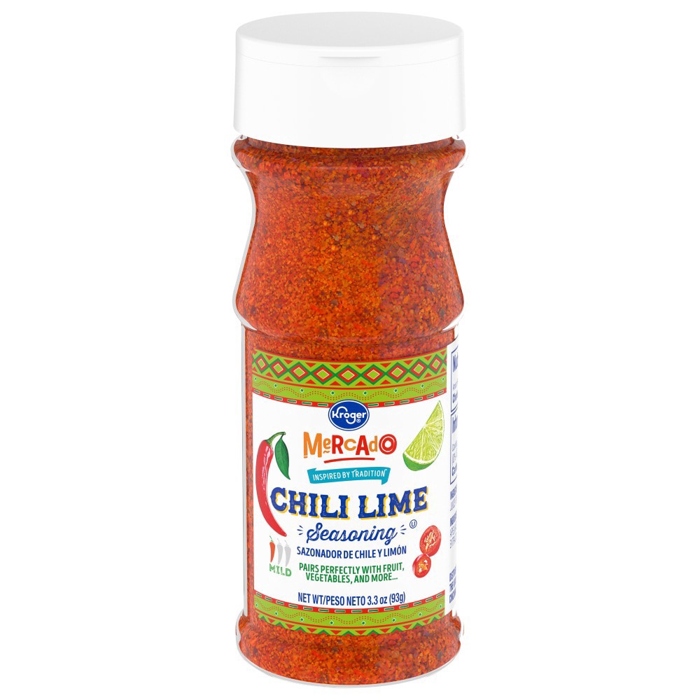 slide 2 of 4, Kroger Mercado Chili Lime Seasoning, 3.3 oz