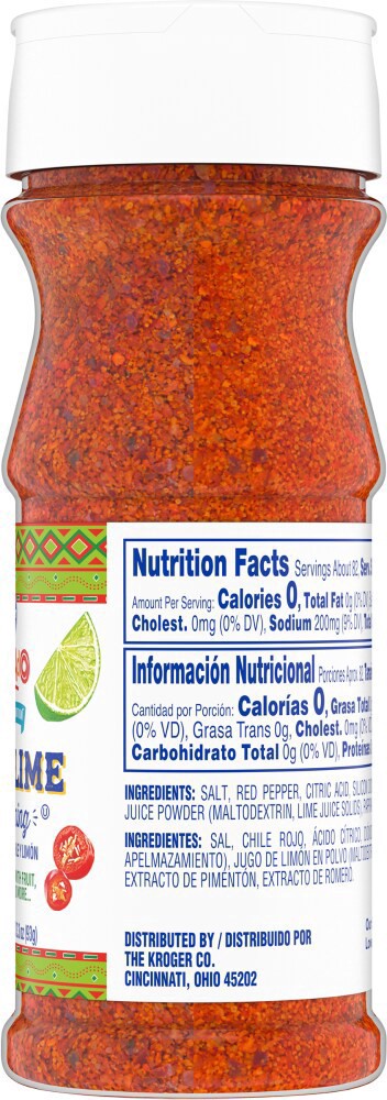 slide 4 of 4, Kroger Mercado Chili Lime Seasoning, 3.3 oz